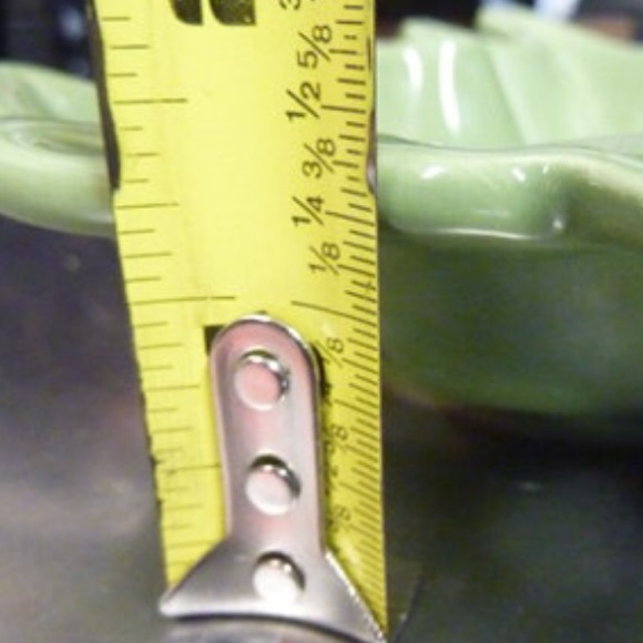 SALE Ceramic Leaf Candy Relish Dish, Thanksgiving, Tea Light Candles, New - Picture 4 of 8